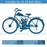 IMAYCC Bike Motor Kit 100cc Motorized Bike Kit 2 Stroke Gas Bicycle Engine Conversion Kit Fit for 26-28" Bikes (100CC Black)