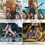 IMAYCC Bike Motor Kit 100cc Motorized Bike Kit 2 Stroke Gas Bicycle Engine Conversion Kit Fit for 26-28" Bikes (100CC Black)