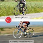 IMAYCC Bike Motor Kit 100cc Motorized Bike Kit 2 Stroke Gas Bicycle Engine Conversion Kit Fit for 26-28" Bikes (100CC Black)