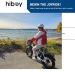 Hiboy EX6 Electric Bike for Adults, 20" 4.0 Fat Tire E Bike 500W Brushless Motor, 48V 15AH Removable Battery Ebike Up to 25 MPH, Shimano 7 Speed with Electric Horn