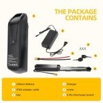 KUSAYLA Ebike Battery 48V 10Ah Lithium Battery with 2A Charger for 200-1200W Motor,USB Interface, LED Battery Indicator, Power Switch, Safety Lock for Adult Electric Bike,Tricycle,Motorcycle (4-Pin)