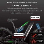PASELEC Electric Bike for Adults, 1000W Peak Motor, 27.5'' City Cruiser Ebike, 768Wh Removable Battery, 70 Miles Range 28MPH, 8 Speed Hydraulic Disc Brake Full Suspension Electric Mountain Bike