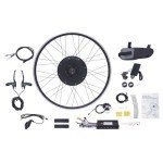 DDYOOK 48V 1000W Electric Bike Conversion Kit, 28"/ 29" 700C Rear Wheel Electric Bicycle Hub Motor Conversion Kit Powerful E-Bike Conversion Kit Dual Mode Controller w/LCD Display 5-Speed Adjustment