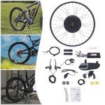 DDYOOK 48V 1000W Electric Bike Conversion Kit, 28"/ 29" 700C Rear Wheel Electric Bicycle Hub Motor Conversion Kit Powerful E-Bike Conversion Kit Dual Mode Controller w/LCD Display 5-Speed Adjustment