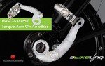EBIKELING 6 Pc Ebike Accessories Ebike Conversion Kit, Electric Bike Conversion Kit, Torque Arm, Mid Drive Ebike, Front or Rear, Steel