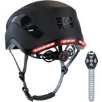 BASE CAMP SF-999 Bluetooth Smart Bike Helmet, Adult Bike Helmet for Men Women, Road Bicycle Helmet with Microphone | Speakers, Ebike Helmet with LED Turn Signals, Cycling Helmet for Urban Commuter