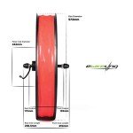 eBikeling 48V 1200W 26" Fat Rear Wheel, Waterproof Ebike Conversion Kit | Electric Bike Conversion Kit | Add On Electric Bike Kit for Seamless Transition to Electric Biking