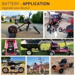 BtrPower Ebike Battery 48V 30AH LiFePO4 Battery Pack with 5A Fast Charger,50A BMS for 500W 1000W 15000W 2000W Motor,Lithium Iron Phosphate Battery