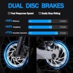 eAhora P5 Electric Bike Upgraded Peak 1000W Motor Mountain ebike for Adults 48V 20Ah Removable Battery 24 * 4.0 Fat Tire 32MPH Full Suspension Adult Magnesium Alloy, Brown