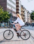 Jasion EBX Electric Bike for Adults, 26" Electric Mountain Bike with 850W Peak Brushless Motor, Max 55Miles 25MPH Electric Bicycles, 450Wh Removable Battery, Ebike for Adults 21-Speed Front Suspension