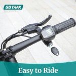 Gotrax S3 16" Electric Bike, Max Range 25Miles(Pedal-Assist)&Max Speed 20Mph, 500W Folding E-Bike with 280.8Wh Battery, Adjustable Seat&Dual Fenders, Commuter Electric Bicycle for Adults/Teens Black
