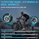 FREESKY Peak 3000W Dual Motor Ebike for Adults, 48V 23AH Removable Battery, 32-34MPH Step-Thru Unlocked Electric Bike, 26" Fat Tire Mountain Off Road E Bike 7-Speed with Dual Hydraulic Disc Brake