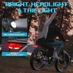 FREESKY Peak 3000W Dual Motor Ebike for Adults, 48V 23AH Removable Battery, 32-34MPH Step-Thru Unlocked Electric Bike, 26" Fat Tire Mountain Off Road E Bike 7-Speed with Dual Hydraulic Disc Brake