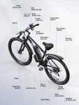 E·Bycco 29'' Electric Bike for Adults Men 750W Peak 1000W Ebike with 48V 17.5AH Battery 34MPH 70Miles Class 3 Mountain Electric Bicycle 21 Speed with Front Fork Suspension (Black and Blue)