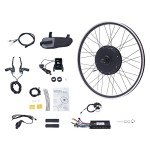 DNYSYSJ Electric Bike Conversion Kit, 48V 1000W 700C 28"/29" Front/Rear Wheel E-Bike Conversion Kit w/LCD Display, Powerful Ebike Hub Motor Kit with PAS Bicycle Ebike Wheel Kit