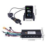 DNYSYSJ Electric Bike Conversion Kit, 48V 1000W 700C 28"/29" Front/Rear Wheel E-Bike Conversion Kit w/LCD Display, Powerful Ebike Hub Motor Kit with PAS Bicycle Ebike Wheel Kit