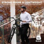 ACTBEST Apex Electric Bike for Adults, 27.5" Electric Mountain Bike with 21-Speed, Peak 1200W Motor 28MPH Top Speed, Max Range 55+ Miles, 499Wh Removable Battery E-Bike, Black