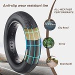 MOHEGIA E-Bike Fat Tire,20x4.0 inch Electric Tricycle Fat Tire,Folding Bead Replacement Tire Compatible with Urban Mountain or Three-Wheeled Bicycle