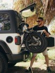 Heybike Ranger 2.0 Electric Bike for Adults, Peak 1400W Upgraded Motor Ebike, 28MPH [20" Fat Tire All-Terrain] 600Wh Removable Battery Folding Step-Thru Moped E Bike with Front Suspension