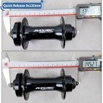 20" Fat Bicycle Front Wheel - 4.0" Tire, Aluminum Alloy, Quick Release 9x135mm 36H Hub, 6 Bolts Disc Brake for E-Bike, Snow and Beach Bikes