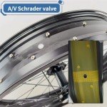 20" Fat Bicycle Front Wheel - 4.0" Tire, Aluminum Alloy, Quick Release 9x135mm 36H Hub, 6 Bolts Disc Brake for E-Bike, Snow and Beach Bikes