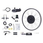 DDYOOK 48V 1000W Electric Bike Conversion Kit, 28"/ 29" 700C Front Wheel Electric Bicycle Hub Motor Conversion Kit Dual Mode Controller w/LCD Display 5-Speed Adjustment Powerful E-Bike Conversion Kit