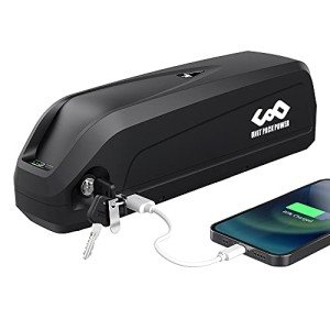 Unit Pack Power UPP Battery 52V - Electric Bike Batery - 52V Ebike Battery for 48V 1000W 750W 500W Bafang Voilamart Mid/Rear/Hub/Motor