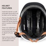 Exclusky Bike Helmet for Adults,Adjustable Cycling Helmet for Men & Women Safety Certified Bicycle Helmet for Commuting, Road Biking, Skating with USB Rechargeable Rear Light