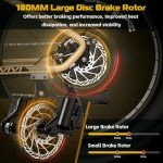 Vivi ACE07 Electric Bike, 26" x 4.0 Fat Tire Ebike, 1475W Peak Motor Electric Bike for Adults, 25MPH Ebikes for Adults with 48V 720WH Removable Battery, 7 Speed, UL 2849 Certified