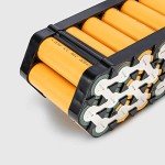 Yose Power Ebike Battery 52V 13Ah Down Tube Battery for 100W-1000W Motor, Electric Bicycle Lithium-Ion Battery, Safe Lock, Led Indicator Light, with Base and Charger