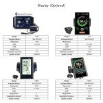 BAFANG BBSHD 48V/52V 500W 750W 1000W Mid Drive Kit with Battery Optional BBS01 BBS02 8FUN DIY Conversion Kit with LCD Display & Chainring Mountain Bike, Road Bike