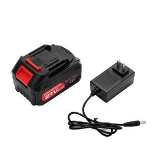 SHINTYOOL 21v Lithium Battery - 4.0 Ah Battery with Charger Adapter Led Indicator Compatible with Leaf Blower