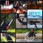 Geemax Electric Bike for Adults, 26" x 4.0 Fat Tire Ebike, 500W (Peak 750W) 36V 10.4Ah Lithium Battery Electric Bicycle, 25MPH, 21-Speed, Up to 35 Miles for Commuting, Beach, Snow