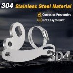 2 Sets Universal Torque Arm Conversion Kit Compatible with E-Bike Front or Rear Hub Motor Installations,Electric Bicycle Maintenance Tool