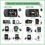 BAFANG Mid Drive Kit 750W 1000W 500W BBS02B BBS-HD Electric Bike Conversion Kit 48V 52V Ebike Conversion Kit for 68-73MM Mountain Bike Road Bike with Battery and Display(Optional)