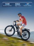 MULTIJOY Electric Bike for Adults,Upgraded 48V 20Ah Removable Battery,Peak 1000W Powerful Motor,70Mi Long Range,26"x4" Fat Tire,UL Certified 7-Speed(Gunmetal)