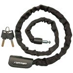 RYANGO Heavy Duty Anti Theft Bike Chain Lock, 2 Keys - Bicycle, Motorcycle, E-Bike, Scooter, Gate, Door, Fence