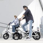 Windone S14 Electric Bike for Adults, Max 19 MPH Speed & 28 Miles Range (PAS), 500WPeak Motor and Lightweight & Portable, Shock Absorbers Electric Bicycle, Foldable ebike for Adults