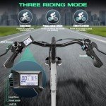 Vivi Electric Bike, 26" Electric Cruiser Bike 1000W Peak Ebike 22MPH Electric Bike for Adults, 48V Removable Battery, Cruise Control, 7 Speed Electric City Commuter Bicycle, UL 2849 Certified