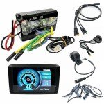 SZWEDI 72V3000W 26x4.0 inch Electic Bicycle Conversion Kit Rear Drive Fat Bike Hub Motor Kit for TFT Color Display