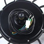 Electric Bicycle Conversion Kit, 48V 1000W Front/Rear Wheel E-Bike Powerful Hub Motor Kit 20“ Electric Bike Conversion Kit with High Speed Brushless Gearless Hub Motor Kit (Rear Wheel)