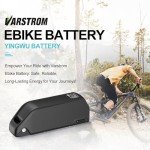 Varstrom 52V 20Ah Ebike Battery - Lithium Ion Bike Battery for 0-1500W Electric Bike Kit, for BAFANG Voilamart AW Ebikeling Pexmor L-Fater E-Bike Conversion Kit - W/Charger & BMS