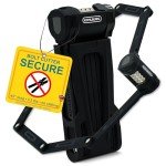 KOHLBURG Folding Bike Lock [43”] Bolt Cutter Proof with 4-Digit Combination Code & Bracket - Long Foldable Bike Lock of Heavy Duty Anti Theft Security Level for Bicycle e-Bike MTB & Scooter