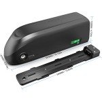 DICHOU 48V Ebike Battery Samsung50E Cell for Bafang and Other Bike Conversion Kit Rad Power Runner City - Lithium Ion Bike Batteriesfor 500W 750W 1500W-Wheel Kit Batteries