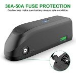 DICHOU 48V Ebike Battery Samsung50E Cell for Bafang and Other Bike Conversion Kit Rad Power Runner City - Lithium Ion Bike Batteriesfor 500W 750W 1500W-Wheel Kit Batteries