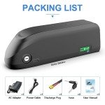 DICHOU 48V Ebike Battery Samsung50E Cell for Bafang and Other Bike Conversion Kit Rad Power Runner City - Lithium Ion Bike Batteriesfor 500W 750W 1500W-Wheel Kit Batteries