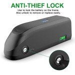 DICHOU 48V Ebike Battery Samsung50E Cell for Bafang and Other Bike Conversion Kit Rad Power Runner City - Lithium Ion Bike Batteriesfor 500W 750W 1500W-Wheel Kit Batteries