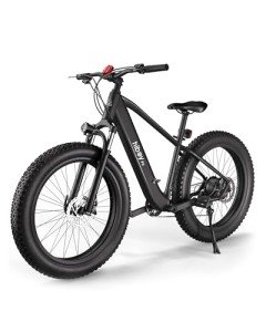 Hiboy P6 Electric Bike for Adults, 28MPH 62.1Miles Range 1000W Peak Motor 48V 13Ah Removable Battery Ebike, 26” x 4.0" Fat Tire Electric Bicycle, Shimano 7 Speed, Hydraulic Suspension, UL Certified