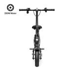 Jetson LX10 Folding Electric Bike | Includes Easy Folding Mechanism | 250 Watt Motor| Top Speed of 15.5 mph | Twist Throttle | 10" Wheels | with Pegs, Black, (JLX10-BLK)