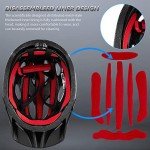 Gudook Bike Helmets for Men - Women Bicycle Helmet Adult - Certified Lightweight Comfort Adjustable Cycling Helmet with Detachable Visor for Mountain Road Biker